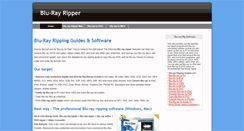 Desktop Screenshot of blurayripper.org